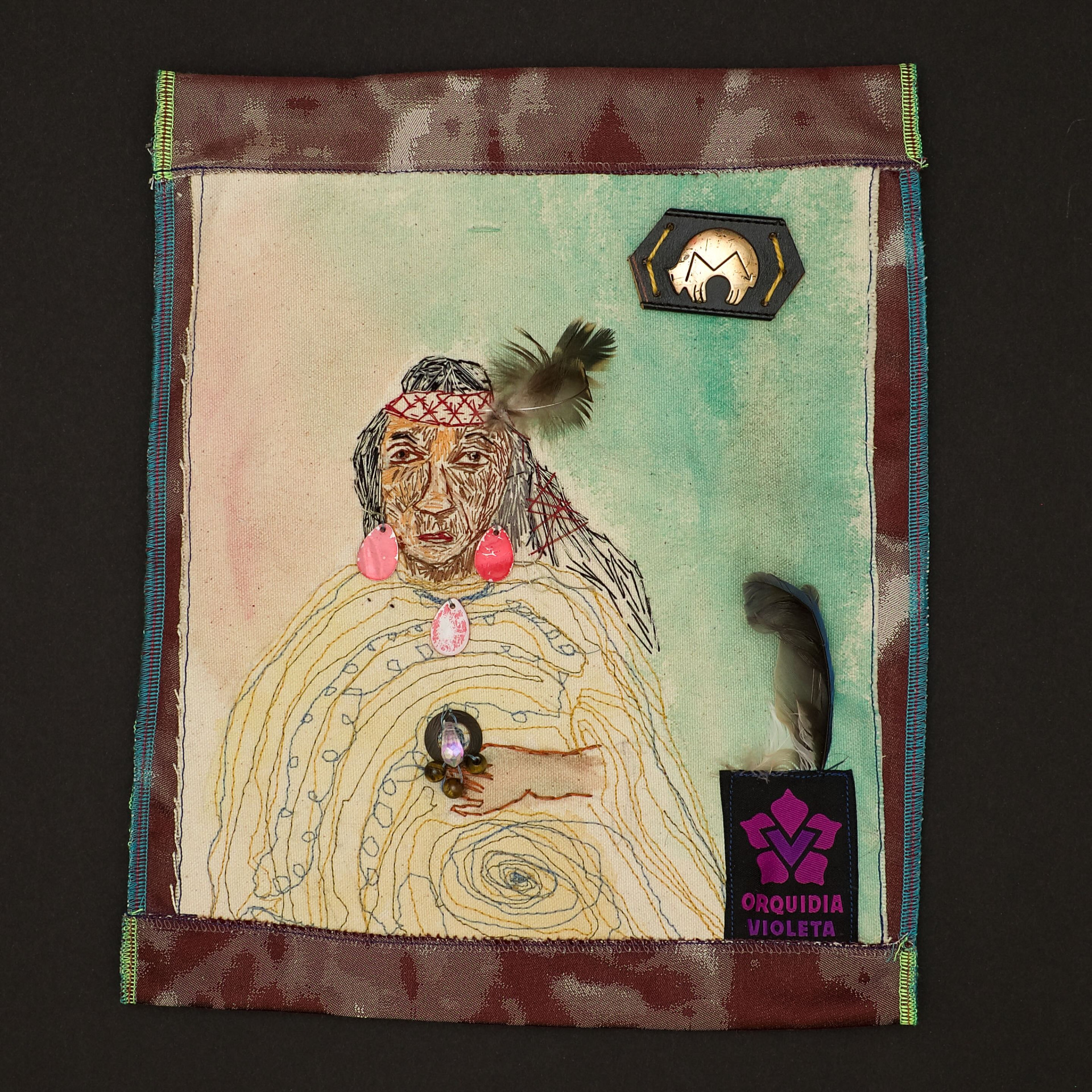 armadillo orquidia-violeta